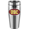 USC Trojans Steel Travel Mug